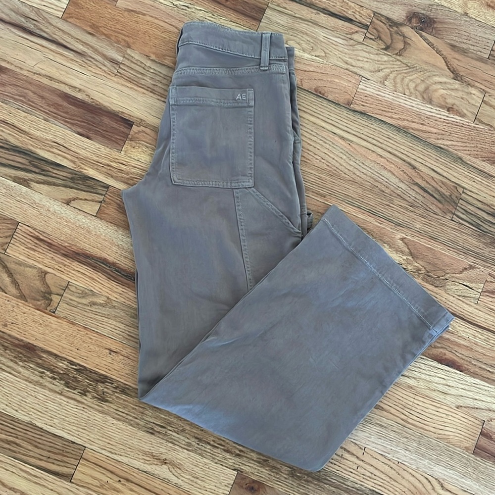 AE Super high rise baggy wide leg pants